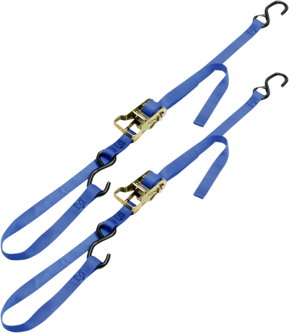 ANCRA Integra Rat Pak Tie-Downs - 1" x 6' - Blue 49498-12