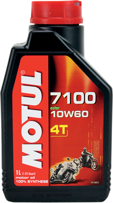 MOTUL 7100 4T Synthetic Oil - 10W-60 - 1L 104100
