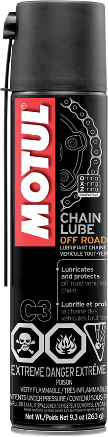 MOTUL Off-Road Chain Lube - 9.3 oz. net wt. - Aerosol 111820