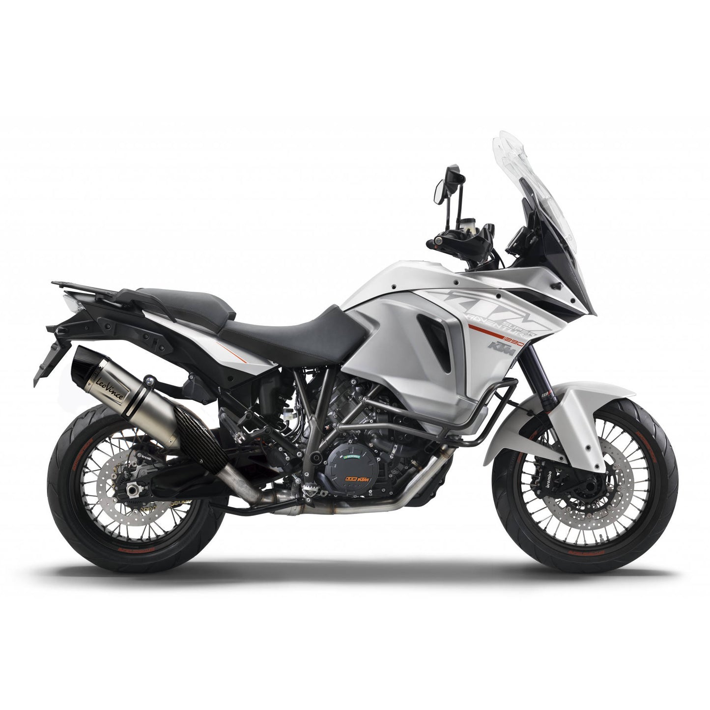 Leo Vince LV One Evo Stainless Steel | Slip-On Exhaust For KTM 1290 Super Adventure/1050 Adventure '15-16, 1190/R Adventure '13-16