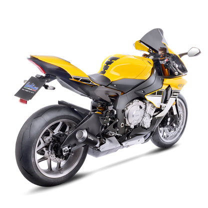 Leo Vince LV-10 Black Edition Stainless Steel | Slip-On Exhaust For Yamaha YZF-R1/M '15-19