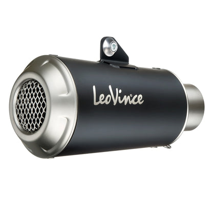Leo Vince LV-10 Black Edition Stainless Steel | Slip-On Exhaust For Honda CBR500R '13-18, CB500F '13-18, CB500X '12-18