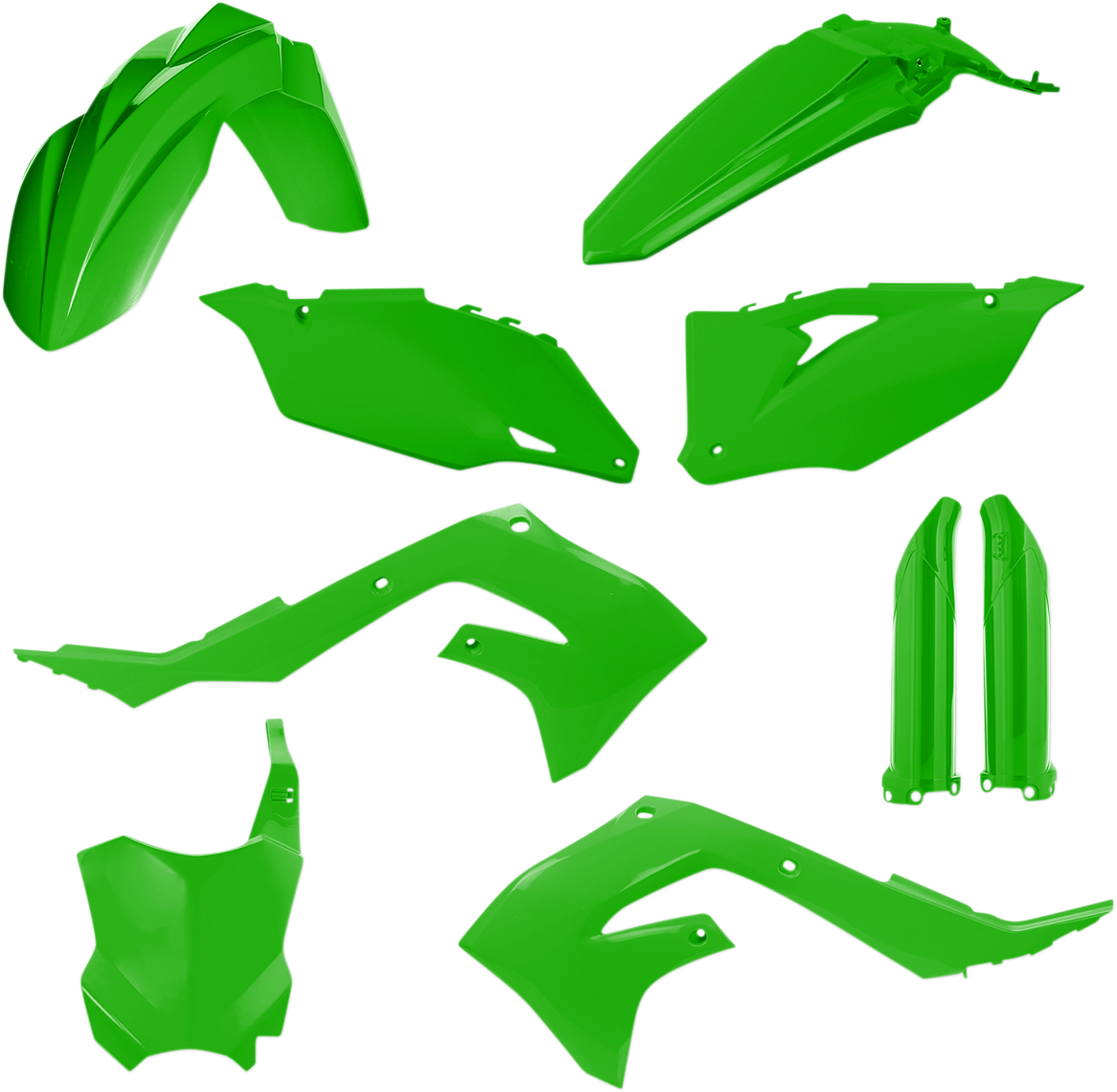 ACERBIS Full Body Kit - Green - Kawasaki - KX '19-'24 2736290006