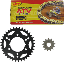REGINA Chain and Sprocket Kit - Polaris - Scrambler 400/500 - '00-'11 135QUAD/076KPO004
