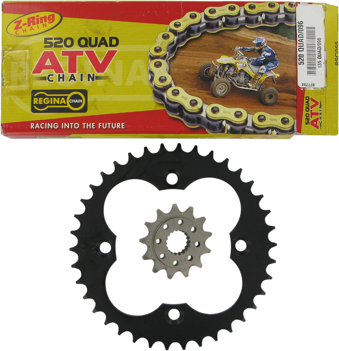 REGINA Chain and Sprocket Kit - Honda - TRX 450R/ER - '06-'14 135QUAD/096KHO027