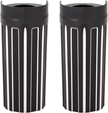 ARLEN NESS Fork Boot Covers - +2" - Chrome - 10-Gauge - FLHT 20-058