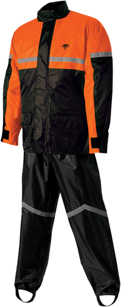 NELSON RIGG SR-6000 Stormrider Rainsuit - Orange/Black - Small SR6000ORG01SM
