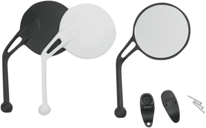 ACERBIS Mirror - Rear View - Round - Black - Left - Each 2043570001