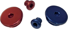 WORKS CONNECTION Engine Timing Plug - Blue - Yamaha 24-590