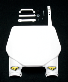 CYCRA Stadium Number Plate - White - CRF 250R/450R 1CYC-1205-42