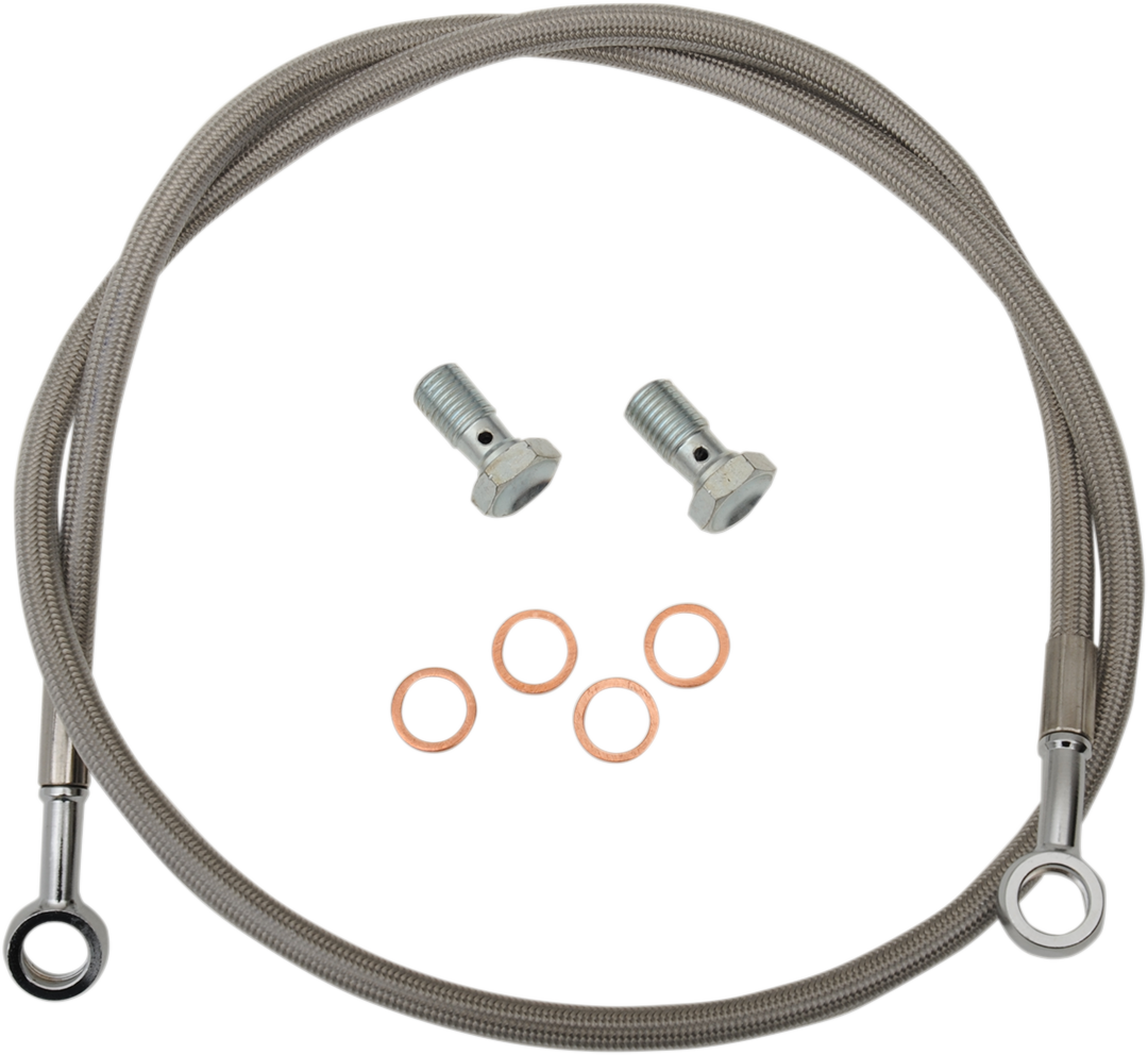 PARTS UNLIMITED +6" Brake Line - 37" - Polaris/Yamaha YAM-001-6