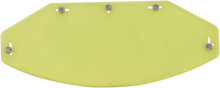 AFX Vintage 5-Snap Shield - Flat - Yellow 0131-0074