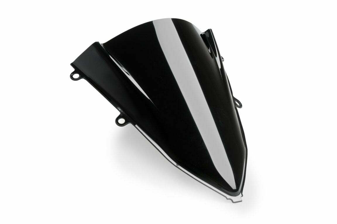 Windscreen Racing Black Hon