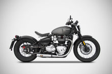 ZARD Low Stainless Slip-ons for Triumph Bobber 1200 (2016+)