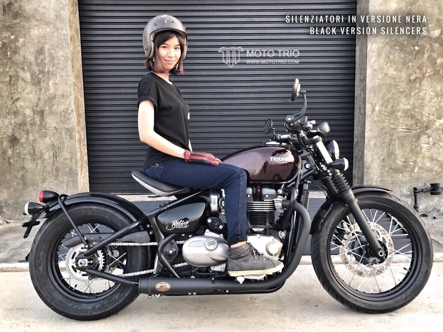 ZARD Stainless Header kit for Triumph Bobber 1200 (2016+) and Speedmaster (2021+)