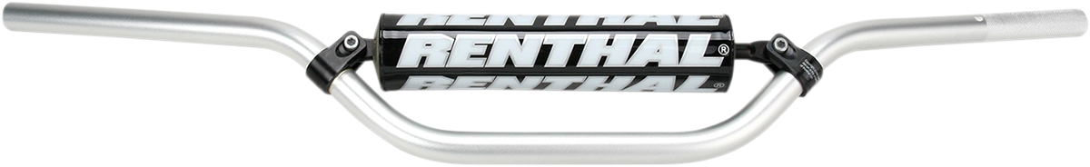 RENTHAL 7/8" Off-Road Handlebar - 809 - RC High - Silver 809-01-SI-01-185