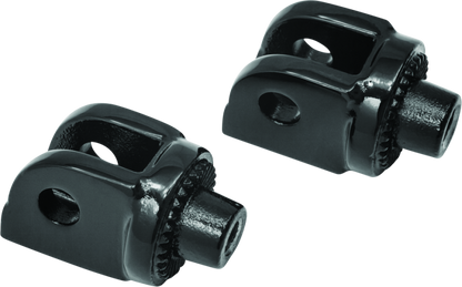 Kuryakyn Splined Adapter Mount Gloss Black