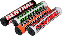 RENTHAL SX Crossbar Pad - 10" - White/Green P267