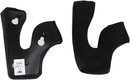 AGV X3000 Cheek Pads - Black - 2XL 20KIT00122001