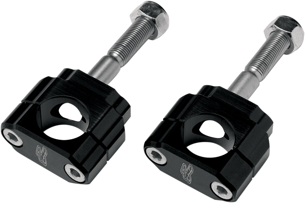 RENTHAL Rubber-Mounted Handlebar Clamp - 1-1/8" - 0 mm Offset CL003