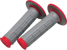 RENTHAL Tapered Dual-Compound Grips - Red G163