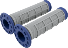 RENTHAL Dual-Compound ATV Grips - Half Waffle - Blue G170