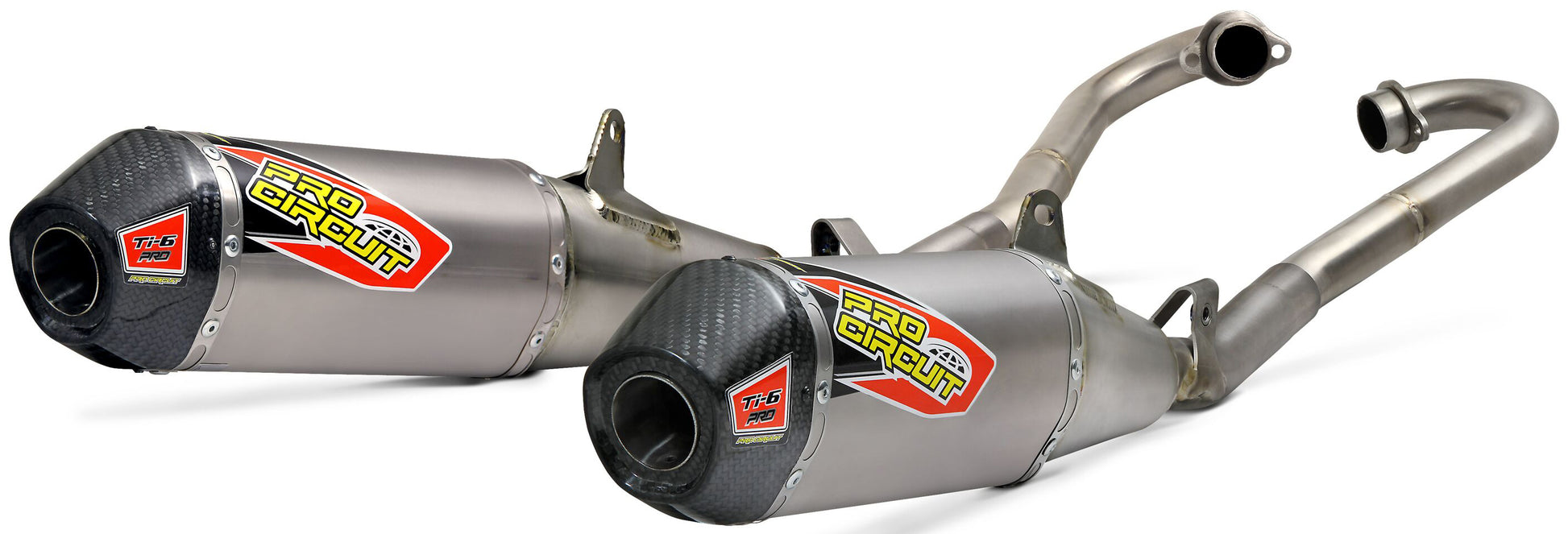 P/C Ti 6 Pro Dual Exh System Crf250r '18 19