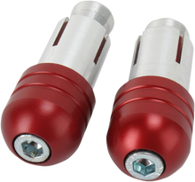 RENTHAL Handlebar End Plugs - Red E192
