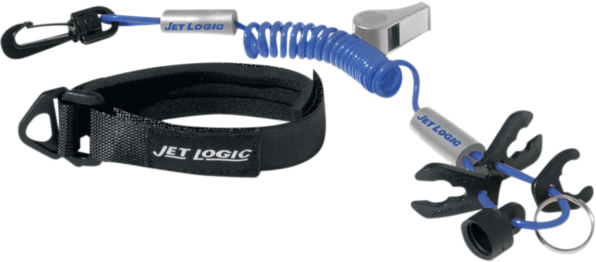 AIRHEAD SPORTS GROUP Lanyard - Kill Switch/Whistle - Blue/Silver UL-3