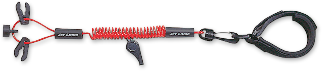 AIRHEAD SPORTS GROUP Lanyard - Kill Switch/Whistle - Red/Black UL-2