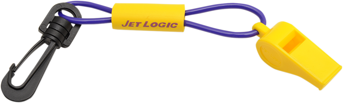 AIRHEAD SPORTS GROUP Whistle with Clip - Floating - Purple/Yellow W-1