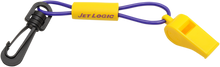 AIRHEAD SPORTS GROUP Whistle with Clip - Floating - Purple/Yellow W-1
