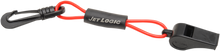 AIRHEAD SPORTS GROUP Whistle with Clip - Floating - Red/Black W-2