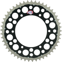 RENTHAL Twinring™ Rear Sprocket - 50 Tooth - Black - Yamaha 1500-520-50GPBK