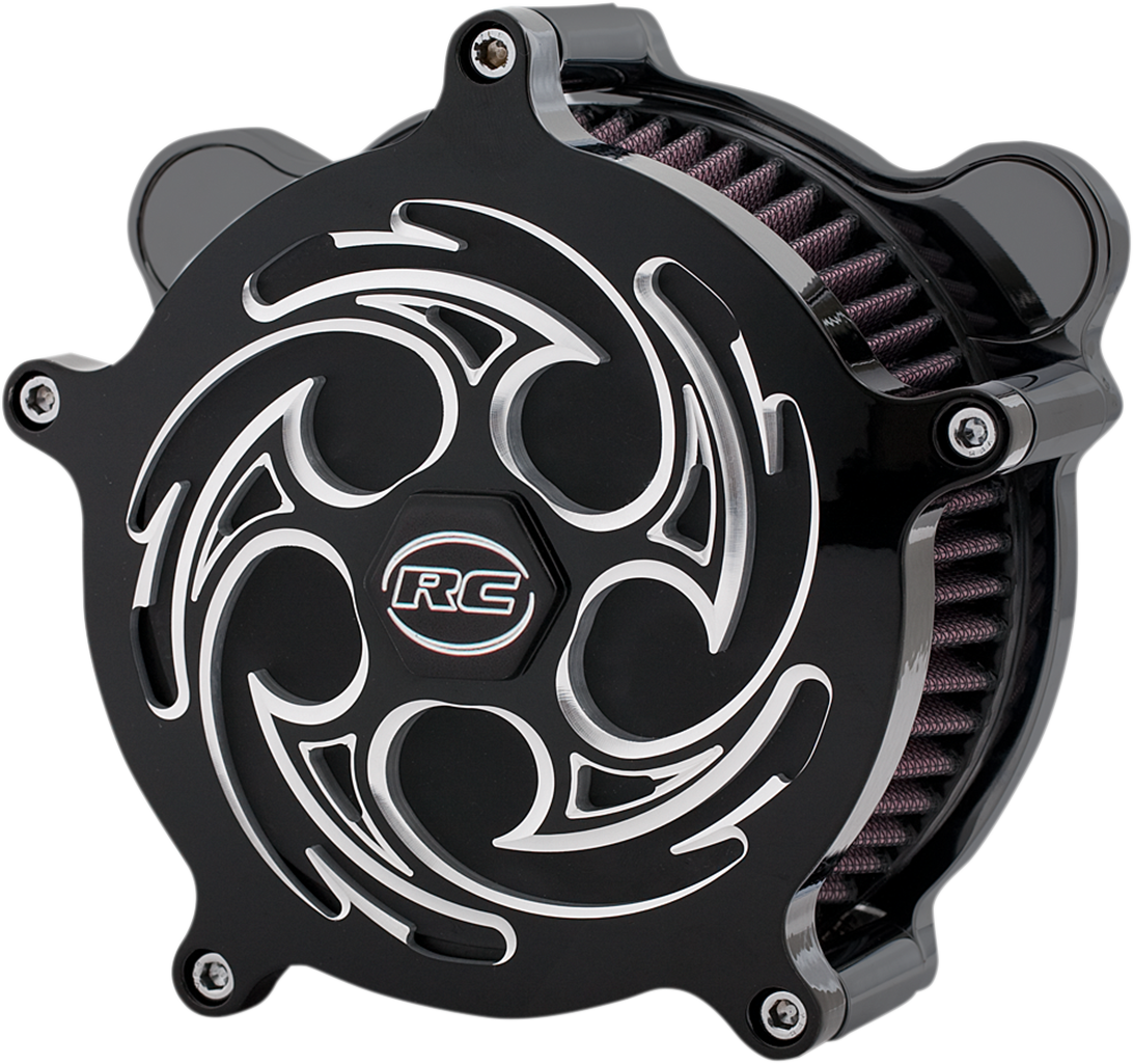 RC COMPONENTS Eclipse Air Cleaner - Black AC-02B-85E