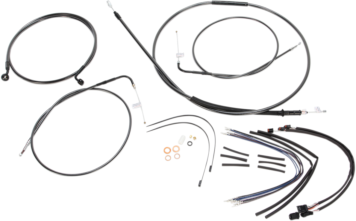 MAGNUM SHIELDING 1-1/4" Caliber Handlebar Installation Kit - Black Pearl™ 48827-114