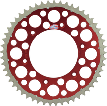 RENTHAL Twinring™ Rear Sprocket - 50 Tooth - Red - Honda 1540-520-50GPRD