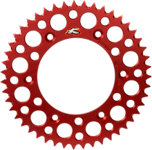 RENTHAL Twinring™ Rear Sprocket - 51 Tooth - Red - Honda 1540-520-51GPRD