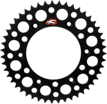 RENTHAL Twinring™ Rear Sprocket - 48 Tooth - Black - Yamaha 1500-520-48GPBK