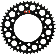 RENTHAL Rear Sprocket - Aluminum - 48 Tooth - Black - Honda 154U-520-48GRBK