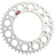 RENTHAL Rear Sprocket - Aluminum - 45 Tooth - Silver 224U-520-45GPSI