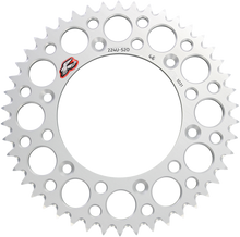 RENTHAL Rear Sprocket - Aluminum - 46 Tooth - Silver 224U-520-46GPSI