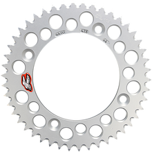 RENTHAL Rear Sprocket - Aluminum - 46 Tooth - Silver - Gas Gas/Husqvarna/KTM 441U-428-46GPSI