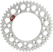 RENTHAL Rear Sprocket - Aluminum - 48 Tooth - Silver - Gas Gas/Husqvarna/KTM 441U-428-48GPSI