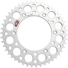 RENTHAL Rear Sprocket - Aluminum - 47 Tooth - Silver 224U-520-47GPSI