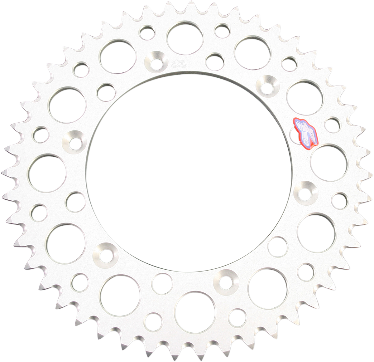 RENTHAL Rear Sprocket - Aluminum - 50 Tooth - Silver - Husqvarna/Sherco/Gas Gas/Beta 216U-520-50GPSI
