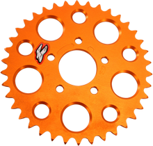 RENTHAL Rear Sprocket - Aluminum - 40 Tooth - Orange - KTM 480--415-40P-OR