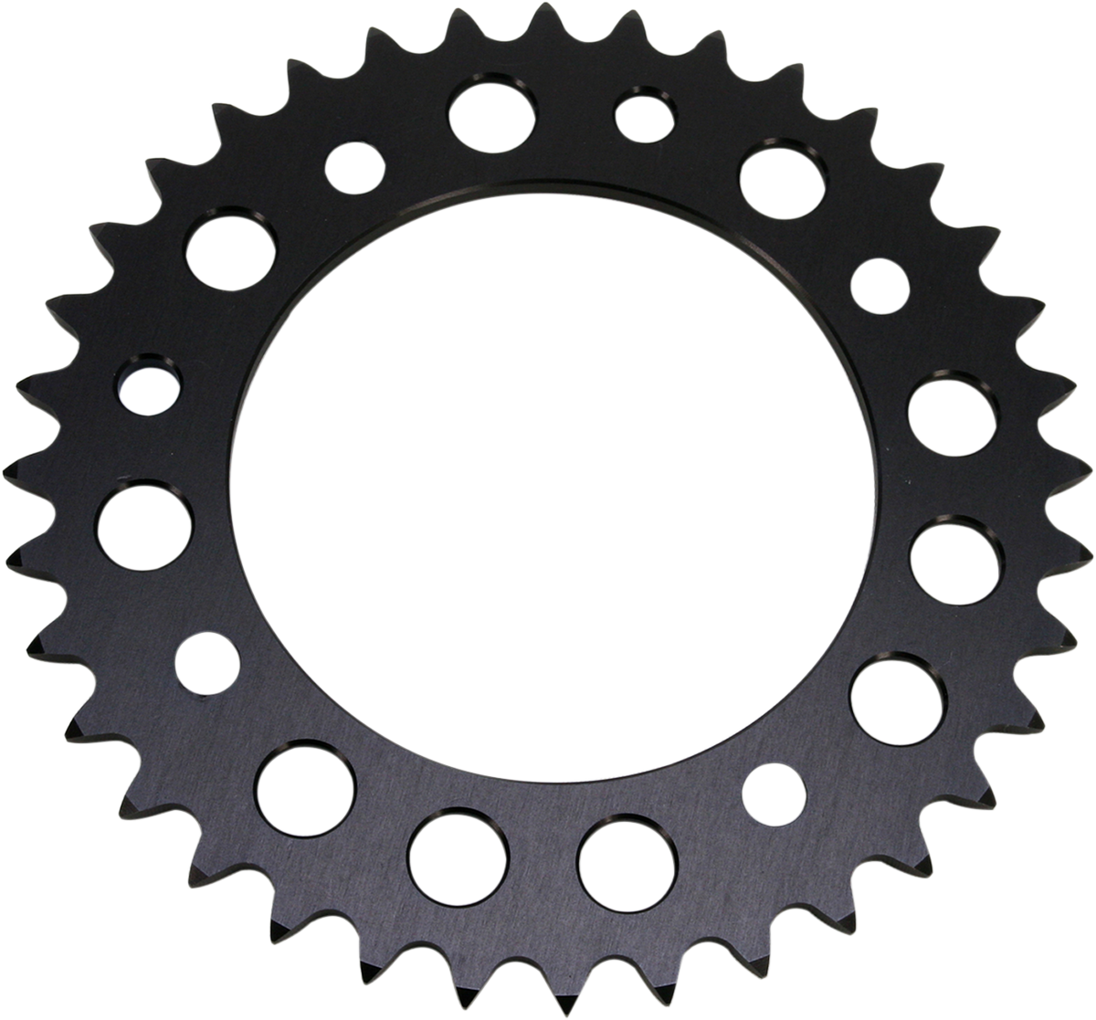 RENTHAL Rear Sprocket - Aluminum - 38 Tooth - Black - Gas Gas/Husqvarna/KTM 491--415-38P-BK
