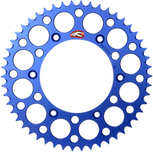 RENTHAL Rear Sprocket - Aluminum - 52 Tooth - Blue 224U-520-52GPBU