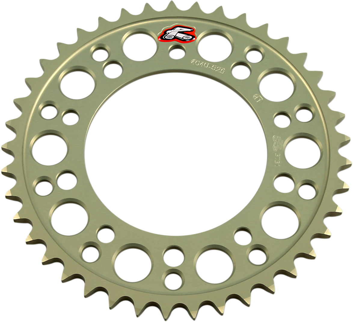 RENTHAL Rear Sprocket - Aluminum - 41 Tooth - Honda/Yamaha 404U-525-41P-HA
